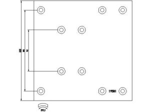 1958101 Brake Lining Kit, drum brake - 1958101