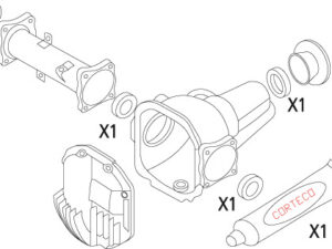 19536138 - Gasket Set, differential - 19536138