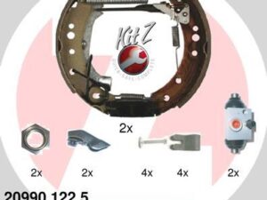 20990.122.5 - Brake Shoe Set - 20990-122-5