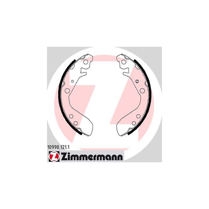 153-158 - Brake Shoe Set - 153-158