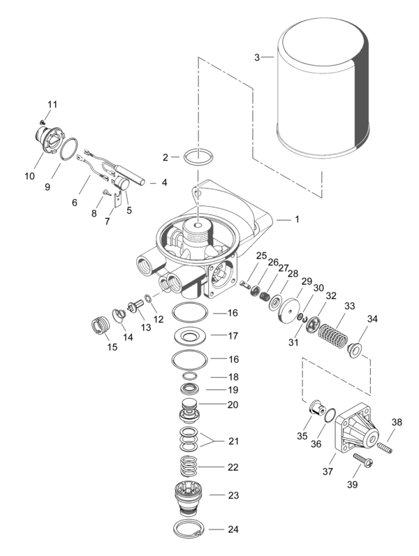 Air Dryer (Single Cannister) - 4324101750