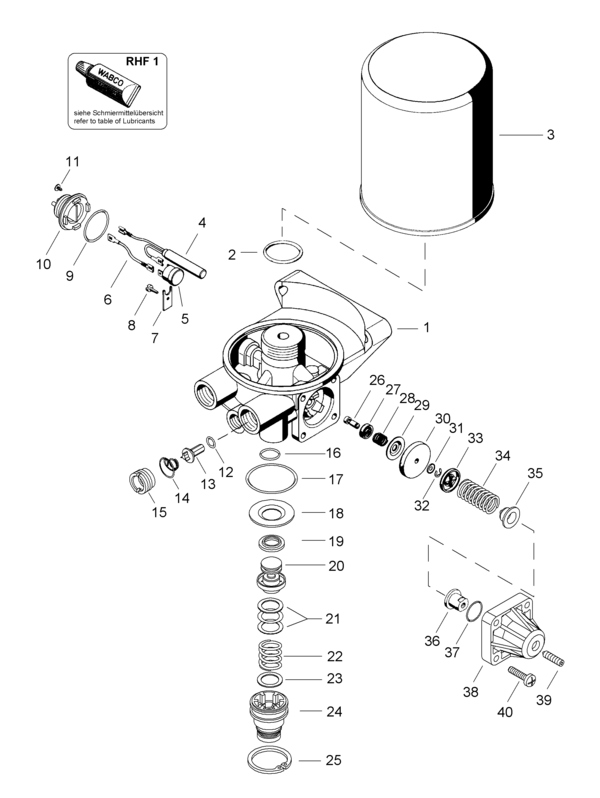 Air Dryer (Single Cannister) - 4324101520