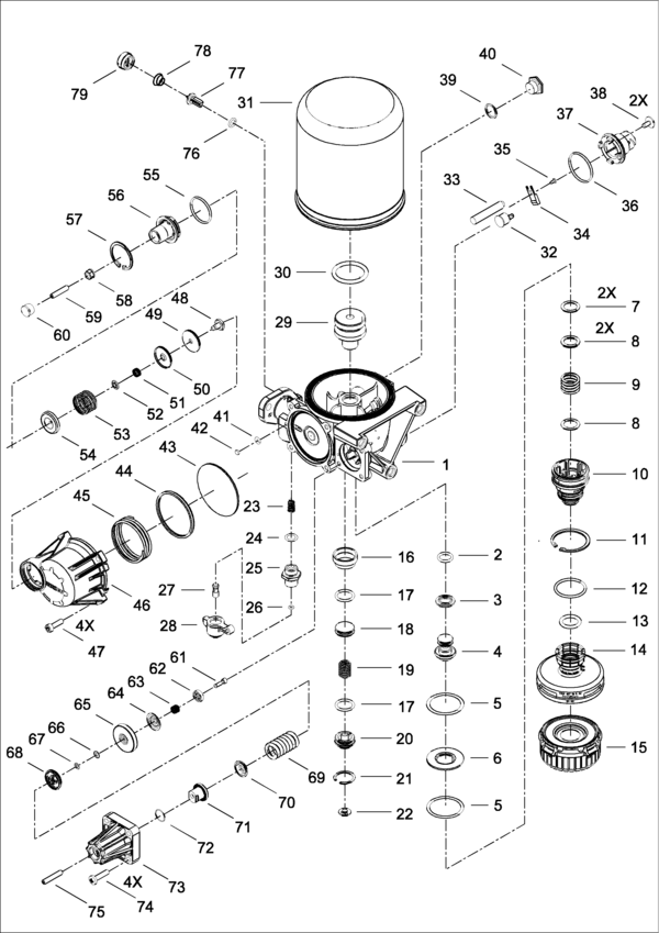 Air Dryer (Single Cannister) - 4324130710