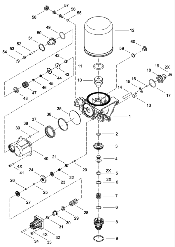 Air Dryer (Single Cannister) - 4324150610