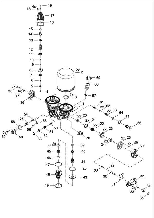 Air Dryer (Twin Cannister) - 4324332060