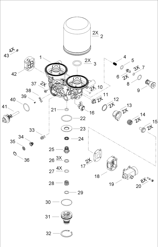 Air Dryer (Twin Cannister) - 4324332090