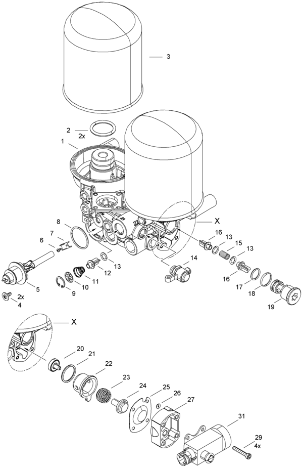 Air Dryer (Twin Cannister) - 4324332740