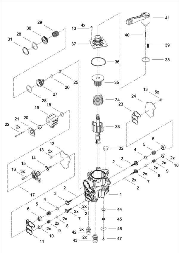 Trailer Air Suspension Control Valve - 4630903010