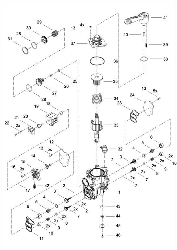 Trailer Air Suspension Control Valve - 4630903030