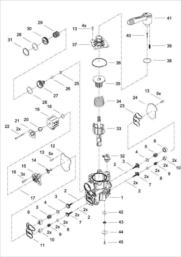 Trailer Air Suspension Control Valve - 4630903040