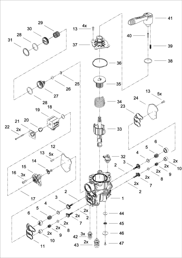 Trailer Air Suspension Control Valve - 4630903100