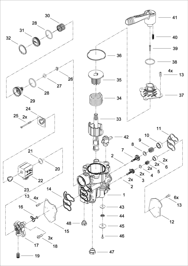 Trailer Air Suspension Control Valve - 4630903220