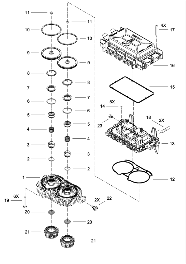 EBS Trailer Modulator - 4801020140