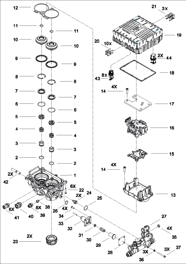 EBS-Trailer Modulator 24V - 4801020640