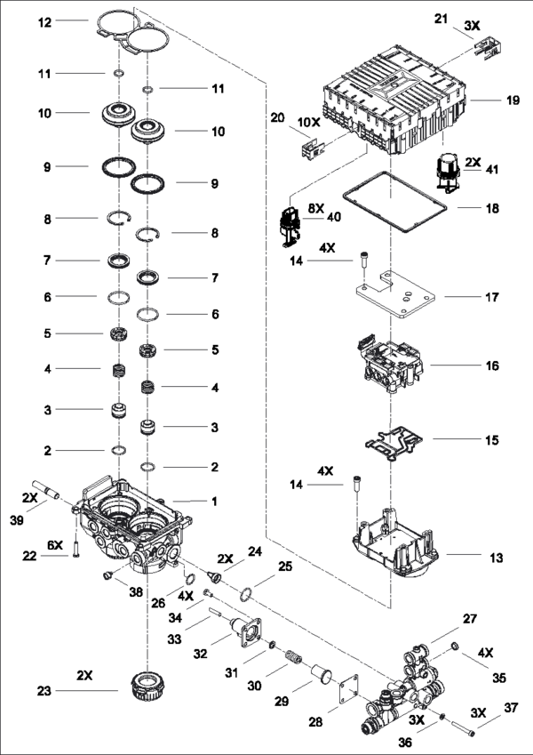 EBS Trailer Modulator Multivoltage - 4801020840