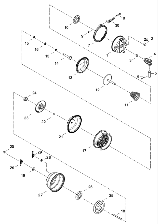 Double-Diaphragm Tristop D 30/30 - 9253771220
