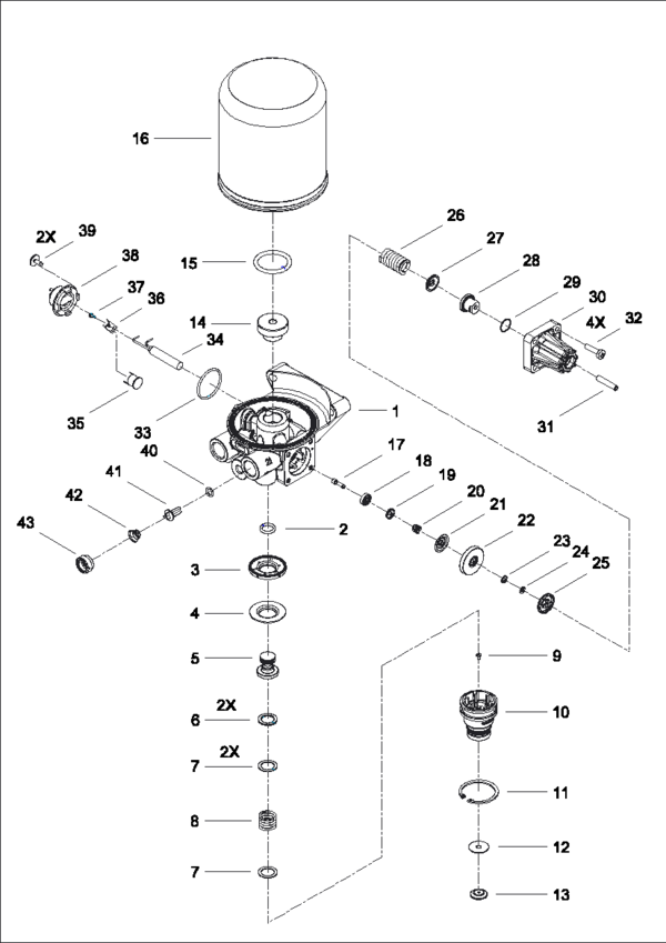 Air Dryer (Single Cannister) - 4324101270