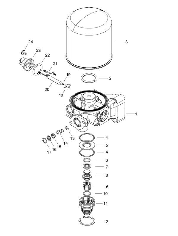 Air Dryer (Single Cannister) - 4324107350