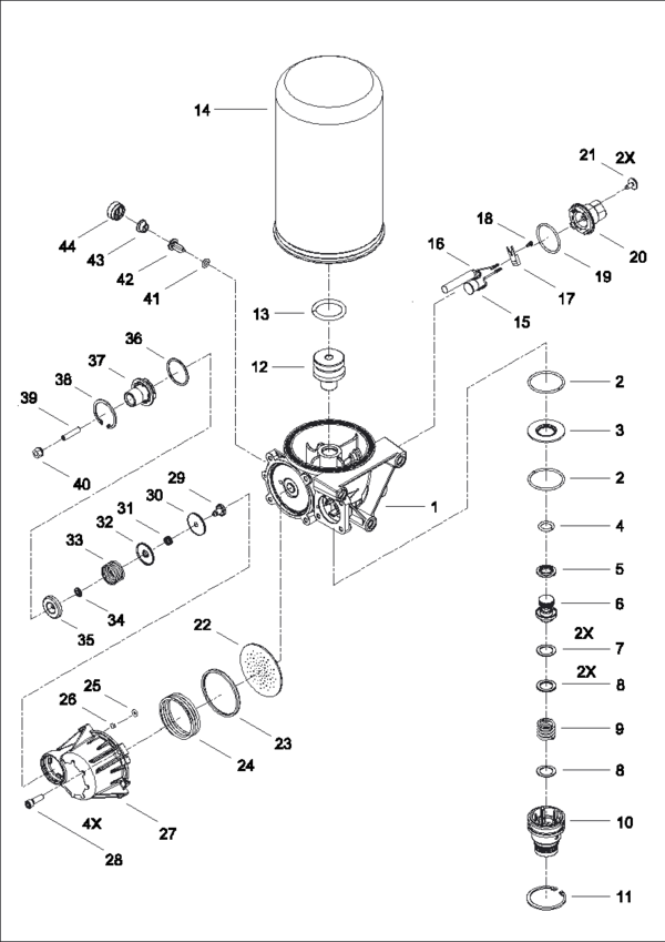 Air Dryer (Single Cannister) - 4324120020