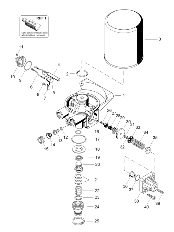 Air Dryer (Single Cannister) - 4324101910