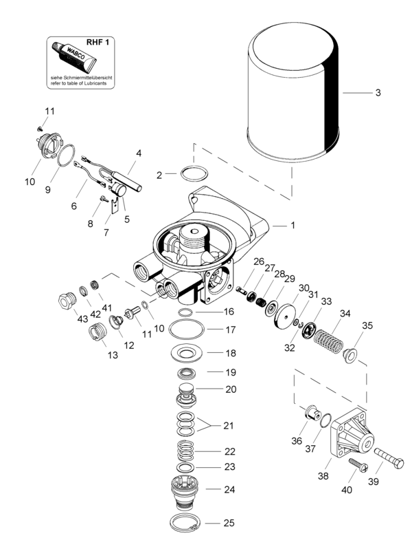 Air Dryer (Single Cannister) - 4324100690
