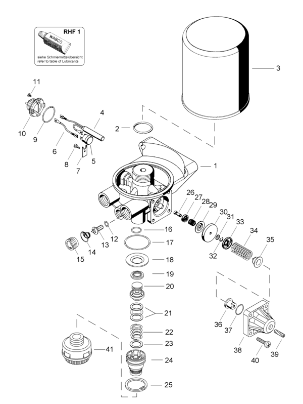 Air Dryer (Single Cannister) - 4324100260