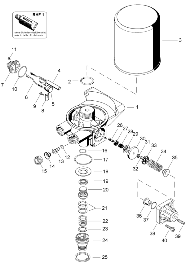 Air Dryer (Single Cannister) - 4324101290