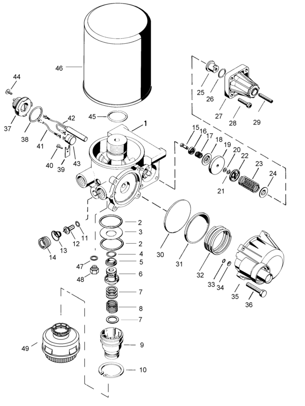 Air Dryer (Single Cannister) - 4324150050