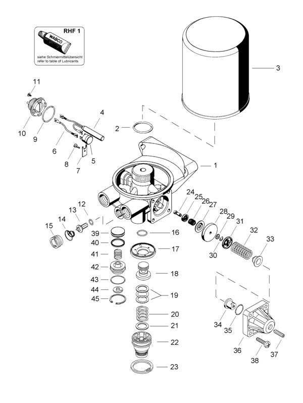 Air Dryer (Single Cannister) - 4324210280